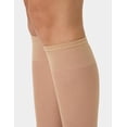 thumbnail image 4 of No nonsense Women's Sheer Knee Highs with Comfort Top 8 Pair Pack, Nude, Plus, 4 of 4