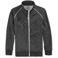 thumbnail image 2 of American Rag - Sudadera para hombre con forro polar moteado, color negro, grande American Rag Chaqueta deportiva, 2 of 2