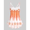 thumbnail image 1 of Tank Top con Estampado Abstracto en Talla Extra con Encaje Insertado Rosegal  Camisetas sin mangas de talla grande, 1 of 5