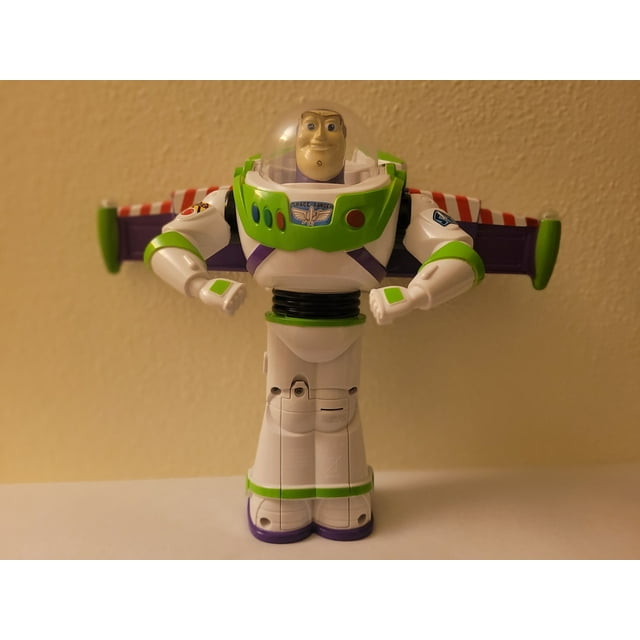 Disney Pixar Toy Story Interactive Buzz Lightyear 12" Spinning Toy with