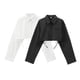 thumbnail image 2 of HH TRAF Camisa de mujer nueva moda de otoño sólida con detalle de cordón Camisas casuales elegantes de manga larga con un solo pecho para mujer, 2 of 4