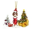thumbnail image 2 of Vikakiooze 2022 Decoration Welcome Sign Decoration Wall Hanging Family Garden Small Hanging Tag Christmas Decorations, 2 of 6