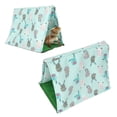 thumbnail image 2 of Reptile Sleeping Bed Warm Soft Machine Washable Lizard Hide Tent for Bearded Dragon Gecko Green Chinchilla, 2 of 5