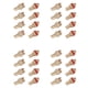 thumbnail image 1 of 8pcs Red+White Female Socket Copper Plug Amp HiFi, 1 of 5