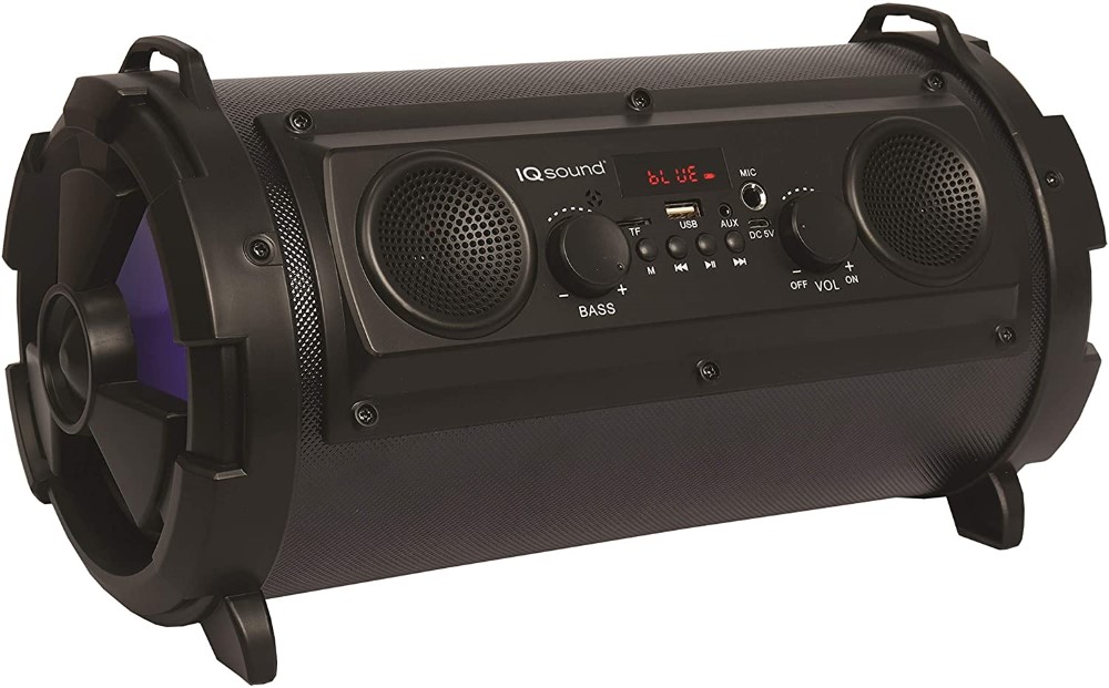 IQ Sound IQ1525BTRED Wireless Bluetooth Speaker with USB/Micro SD & AUX