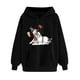 thumbnail image 1 of WILLBEST Sudadera con Capucha para Mujer, Estilo Navideño Otoño/Invierno, con Cremallera y Capucha Gruesa XX-Grande, 1 of 3