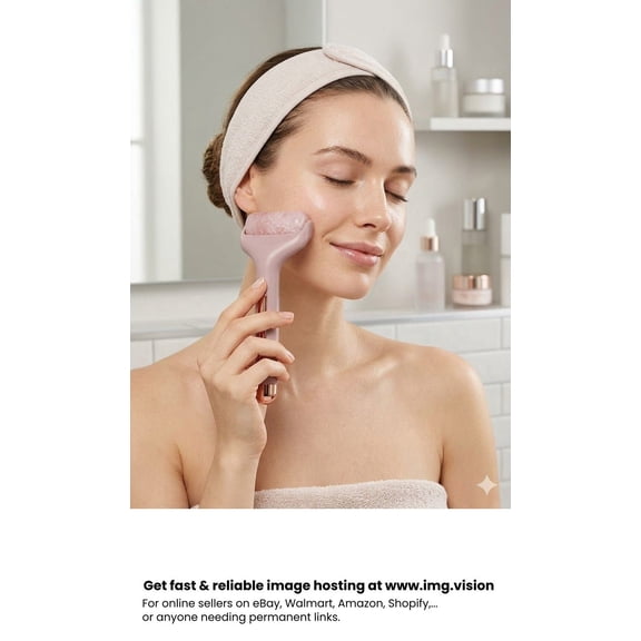 Premium Face and Body Ice Roller - Cold Therapy Gel Massager for Puffiness Relief