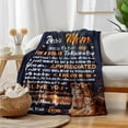 thumbnail image 3 of Best Mom Ever Blankets for Mom from Daughter, Mom Presents, Birthday Gifts for Mom, Mothers Day Blanket for Mom from Daughter, Throw Blanket for Mom 55"x70", 3 of 5