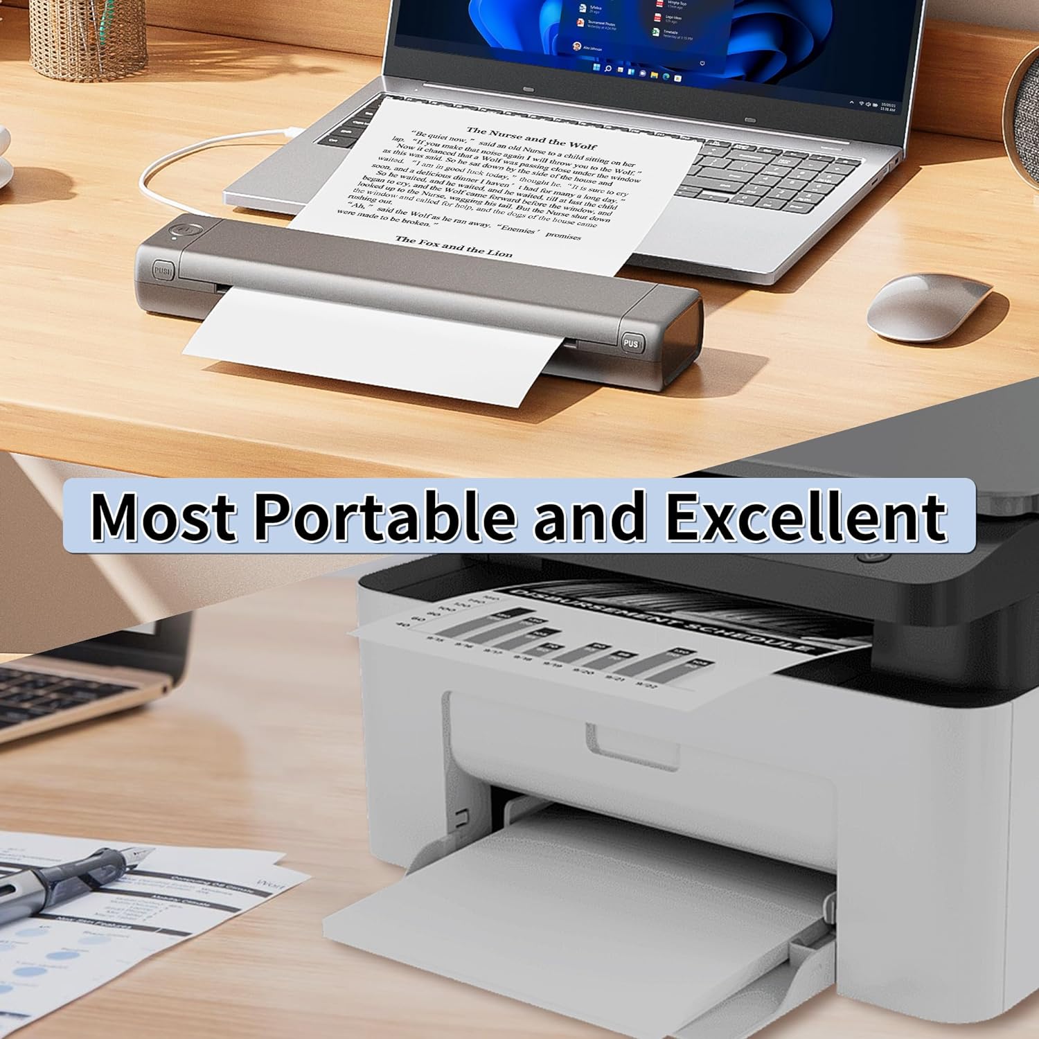 Phomemo M08F Portable Thermal Printer photo 2
