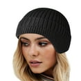 thumbnail image 2 of MESSUEN Winter Hats for Women Hat Women Hats Men Mens Beanie Hat Skull Cap Women Hats Skull Caps Black One Size, 2 of 2