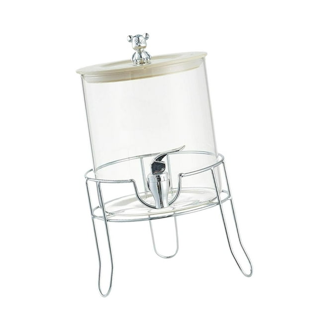 Dispensador de bebidas con spigot bebida dispensador de bebida jarra jarra jarra de agua dispensador contenedor de bebidas frías para té de fruta oso pequeño
