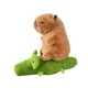 thumbnail image 4 of Capibara de peluche de juguete, figura de juguete de dibujos animados, adorno de decoración del hogar, lindo animal de peluche de capibara para niños, Altura 25cm, 4 of 9