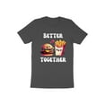 thumbnail image 6 of Better Together Hamburger Fries Valentines Day Men Women T-Shirt Valentines Day Adults Kids Boys Girls Present Gift Men Women Kids Tshirt, 6 of 10