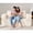 Beige, variant on Modular Sectional Sofa 2 Seater Loveseat Modular Couch with Deep Seat Memory Foam Cloud Chair with Pillows Oversized Sectional Sofa for Living Room Bedroom (Strip White, Loveseat)