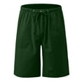 thumbnail image 2 of Aayomet Running Shorts For Men Mens Casual Fit Vintage Active Sports Jogger Gym Pocket Short,Green M, 2 of 3