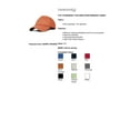 thumbnail image 2 of Fahrenheit F781 Textured Performance Fabric Cap - Navy - One Size, 2 of 2