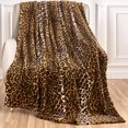 thumbnail image 1 of Manta polar con estampado de leopardo Blanket Edenleaf, 150 x 200 cm, 1 of 7
