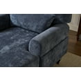 thumbnail image 6 of Eyisean 32" Chenille Indoor Upholstered Chaise Lounge Chair, Comfy Leisure Sofa with Deep Seat & Pillow, Modern Sleeper Recliner Chair with Armrest, Durable Wood Frame Sofa for Living Room, Bedroom, 6 of 15