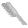 thumbnail image 1 of Barber Hair Cutting Comb Ergonomic Arc Shape for Precise Trimming and Flat Styling Men Gray, 1 of 4