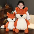 thumbnail image 2 of 35-90cm Soft Fluffy Fox Plush Toy, Cute Stuffed Animal Gift for Girls Valentine's Day, Sofa Decor Pillow, 2 of 5