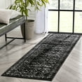 thumbnail image 5 of Well Woven Argos Black Vintage Oriental Panel Runner Rug 2'7" x 9'10", 5 of 8