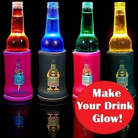 Cooler Torch Lighted Bottle Cozy Cooler. Make your drink Glow! Choose your (Best Way To Make A Room Cooler)