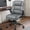 Gray, variant on ALLGOD Leather Office Chair 400lbs, Ergonomic Desk Chairs with Back Support, Computer Chair with Wheels and Adjustable Armrest for Home Office, 360°Swivel Free, Black