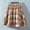 Khaki, variant on Sentmoon Pleated Skirts for Women Plus Size A-line High Waist Boho Summer Skirts Flowy Beach Plaid Stripe Print Loose Breathable Tennis Skirts for Women Trendy for Party Free Size