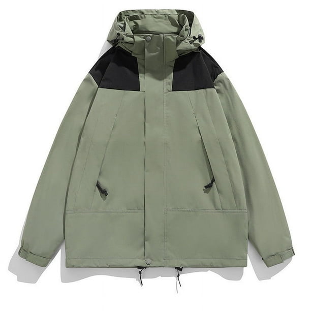 Abrigos y chaquetas casuales con capucha y manga larga para mujer, moda informal, color liso, abrigos y chaquetas casuales con capucha y manga larga para mujer