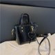 thumbnail image 1 of Bolso Hombro Cuero PU Bolso Mano Mano Con Bolso Cuerpo Cruzado para Mujeres (negro), 1 of 9