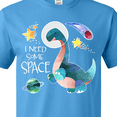 thumbnail image 4 of Inktastic I Need Some Space Dinosaur Astronaut with Stars and Planet T-Shirt, 4 of 5