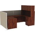 thumbnail image 6 of Lorell Gray Fabric Panels 36.4" Width x 71" Height - Steel Frame - Gray, 6 of 6