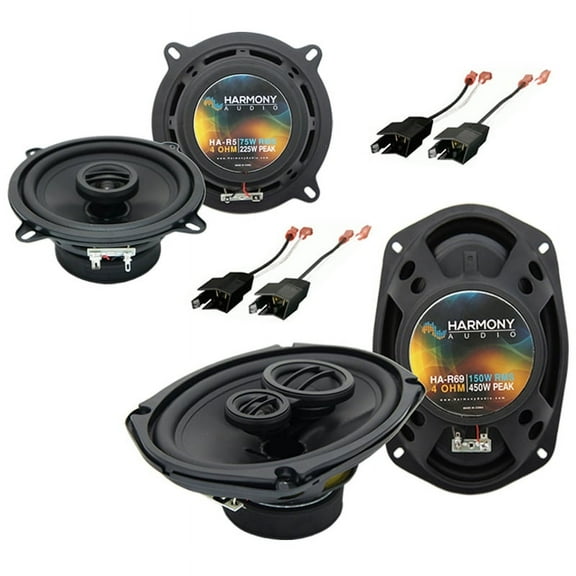 Fits Dodge Ram Truck 1984-1993 Factory Speaker Upgrade Harmony R69 R5 Package