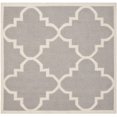 thumbnail image 2 of Safavieh Dhurries Dark Grey Contemporary Rug - Square 6', 2 of 2