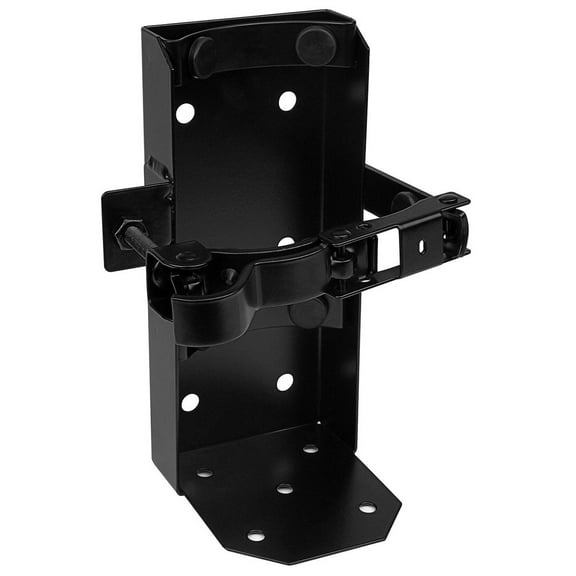 Amerex 807 Heavy Duty Box Type 4.5" in. Diameter Fire Extinguisher Bracket - Black