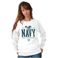 thumbnail image 4 of US Navy Strong As Sea That Made Us Unisex Plus Size Sweatshirt Brisco Brands 5X, 4 of 5