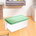 thumbnail image 4 of Dvumao Organizers and Storage, Large Plastic Transparent Covered Refrigerator Vegetable And Fruit Sorting Storage Food Storage Box Rectangular Refrigerator Drawer Organizer Fresh Box, Man Gifts, 4 of 7