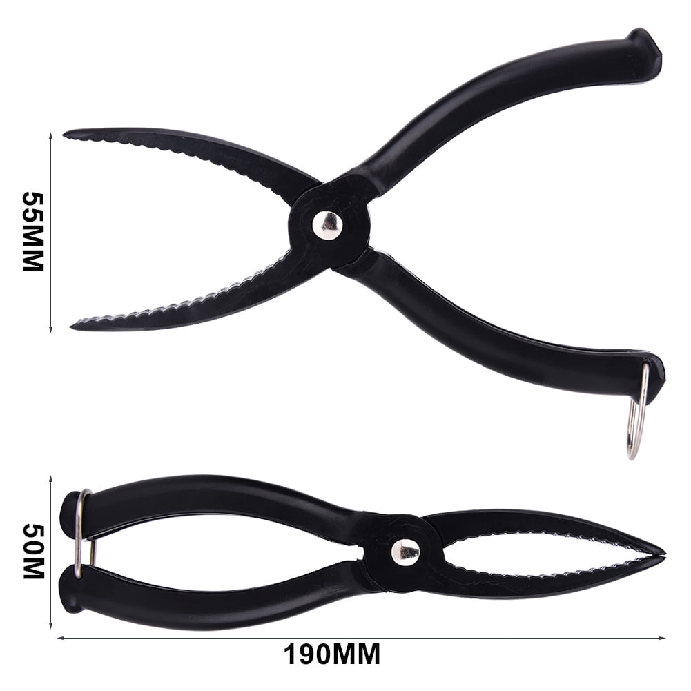 Fishing Clamp With Lock Switch Fish Tightening Clamp Body Spring Lanyard  Hol(01 7016058618176