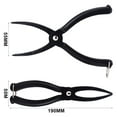 thumbnail image 6 of Yosoo Fishing Pliers Saltwater Hook Remover Pliers Fishing Gripper Gear Tool ABS Grip Tackle Fish Lip Holder Trigger Clamp with Ring, 6 of 9