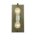 thumbnail image 3 of Meyda Tiffany 137313 8.75" W Bungalow Rose Wall Sconce - Silver, 3 of 4