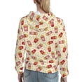 thumbnail image 7 of Kdxio Cartoon Popcorn Print Womens Oversized Hoodies Sweatshirts Hooded Pullover Tops Sweaters Casual-Small, 7 of 7