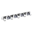 thumbnail image 1 of Advancent Soporte autoadhesivo para escoba, colgador de fregonas de montaje en pared sin taladro para cocina, organizador antideslizante, accesorios de Almacenamiento y organización del hogar Gris Advancent HA066076-02, 1 of 6