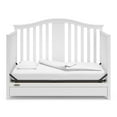 thumbnail image 4 of Graco Solano 4-in-1 Convertible Baby Crib with Drawer, White, 4 of 17