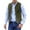 A1#-Green, variant on Mens Vintage Faux Suede Vest Multi Button Casual Sleeveless Jacket Retro British Style,Green,SIZE:M