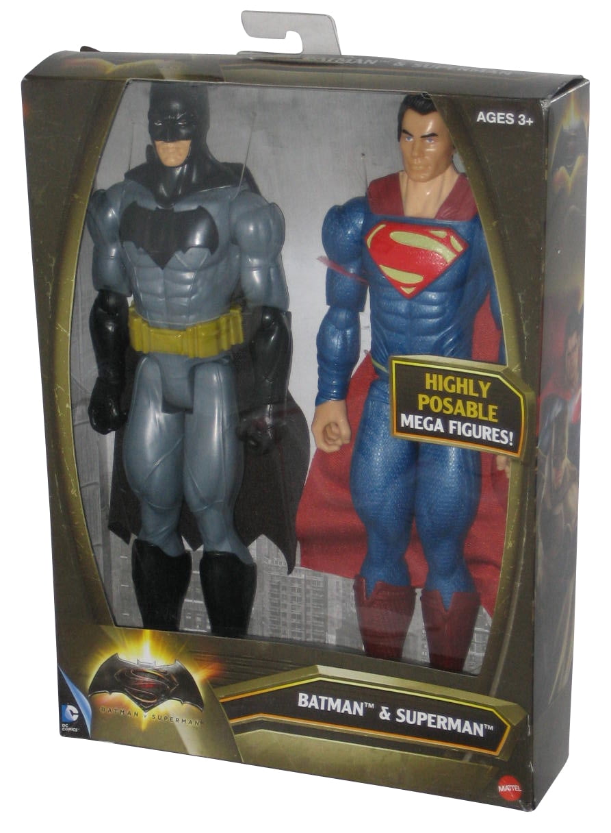 DC Comics Batman vs Superman (2015) Mattel 12-Inch Figure 2-Pack -  