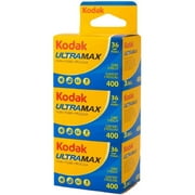 Kodak UltraMax 400 ISO 35mm 36 Exposures Film 3-Pack (108 Exposures Total)