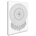 thumbnail image 3 of Trademark Fine Art "Mandalafeather Dreamcatcher" Canvas Art by Hello Angel, 3 of 3