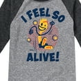 thumbnail image 3 of Toy Story - I Feel So Alive - Toddler & Youth Raglan Graphic T-Shirt, 3 of 5