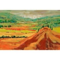 thumbnail image 3 of "Rolling Hills and Valley" Painting Print on Wrapped Canvas, 3 of 5