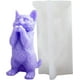 thumbnail image 1 of Cat Silicone Mold,3D Standing Cat Soap Mold | Soap Molds for Soap Making Silicon Molds for Soaps DIY Craft Handmade Soap Candle Plaster Resin Mould, 1 of 5